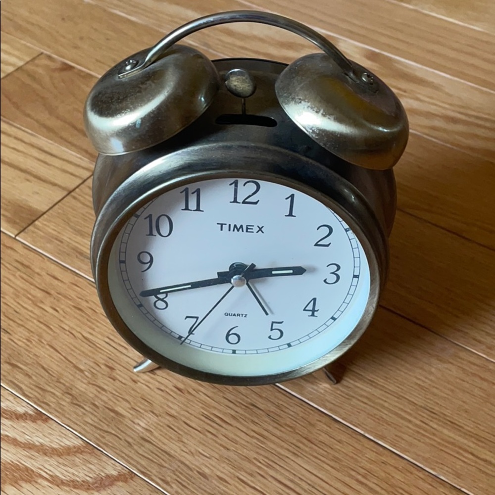 Retro Timex alarm clock